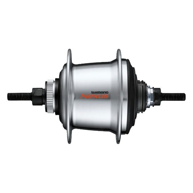 Shimano Nexus 7 C3001 nach Disc Centerlock 32 Löcher Silber