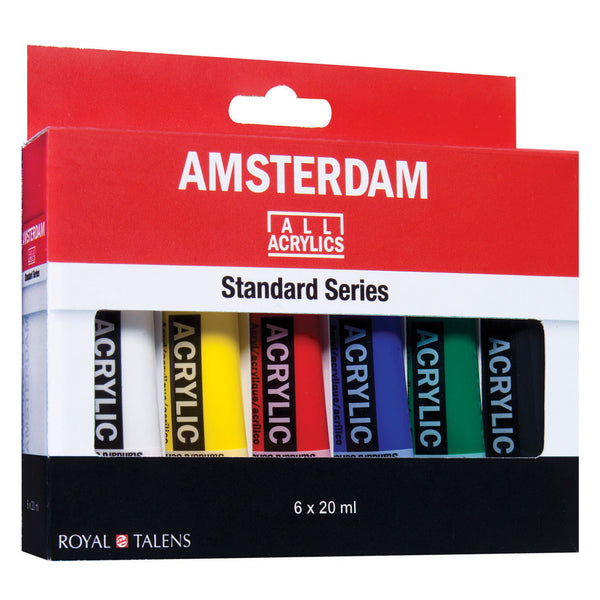 - Acrylfarbe Amsterdam Junior 20 ml 6 Farben