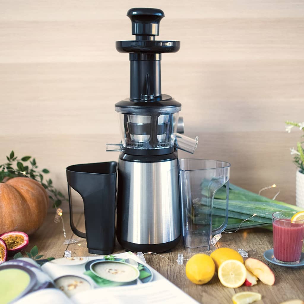 Livoo Livoo Slowjuicer vertikal 1 L 400 W Grau