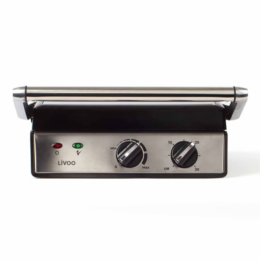 Livoo Livoo Kontakt Grill 2000 W Grau