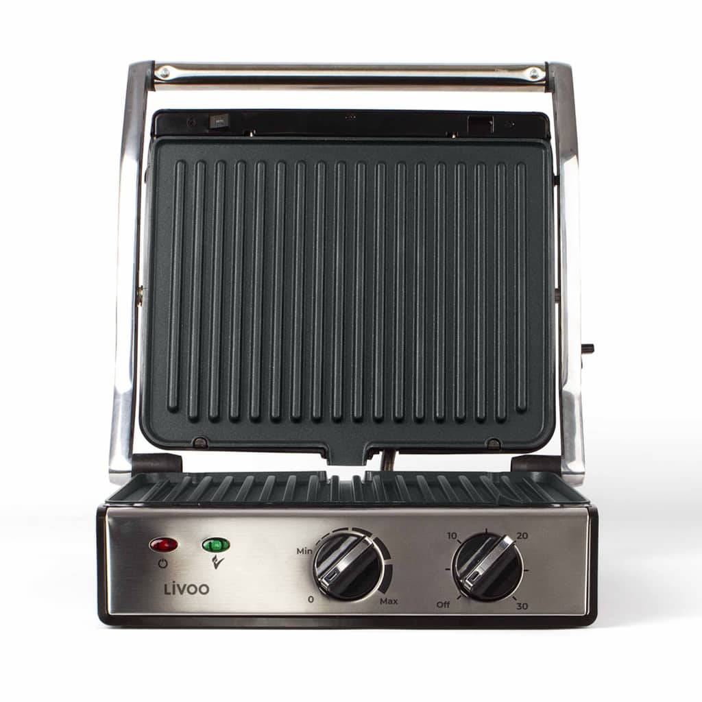 Livoo Livoo Kontakt Grill 2000 W Grau