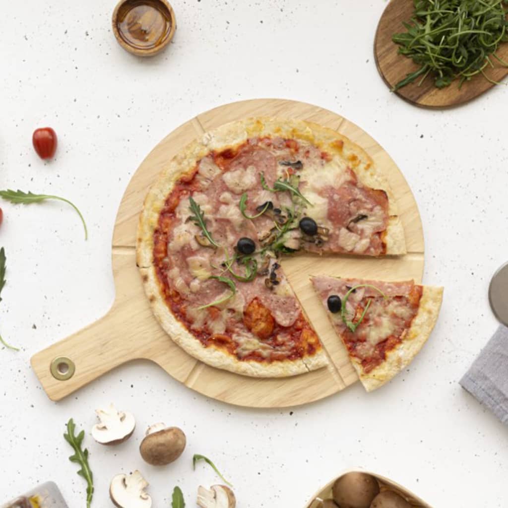 Livoo Livoo Pizzasnijs Set 30 cm Holz