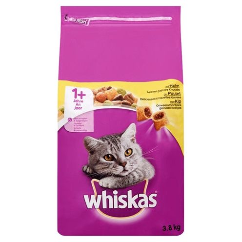 Whiskas trockener erwachsener Hühnchen