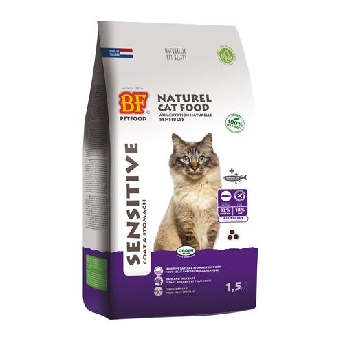 Biofood -Katzen -missibler Mantel Magen