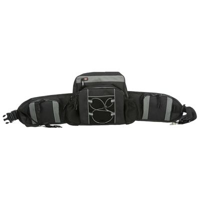 Trixie Hip Bag Verstellbares schwarzes Grau