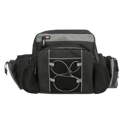 Trixie Hip Bag Verstellbares schwarzes Grau