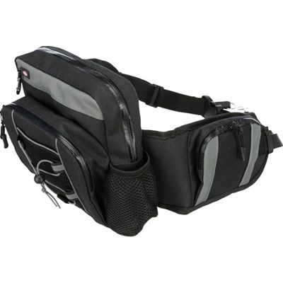 Trixie Hip Bag Verstellbares schwarzes Grau