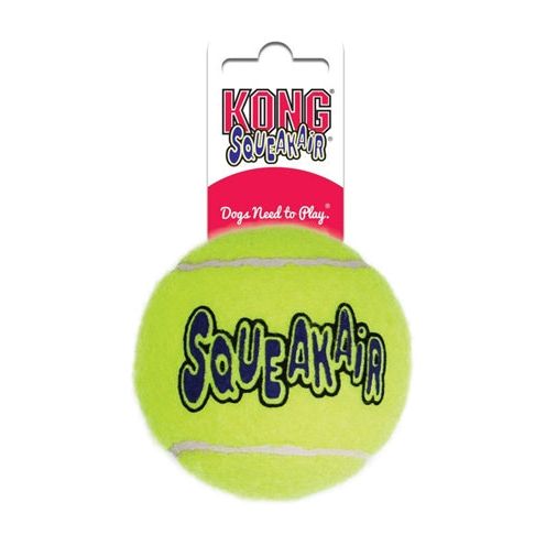 Kong Squeakair Tennisball Gelb mit Piepton
