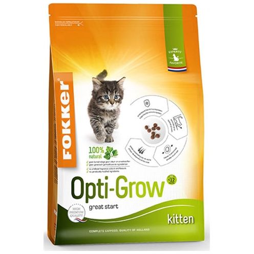 Fokker kat Opti-Grow