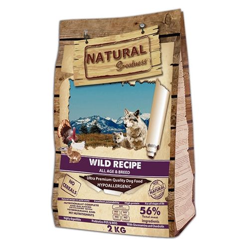 Natürliche Größe wildes Rezept