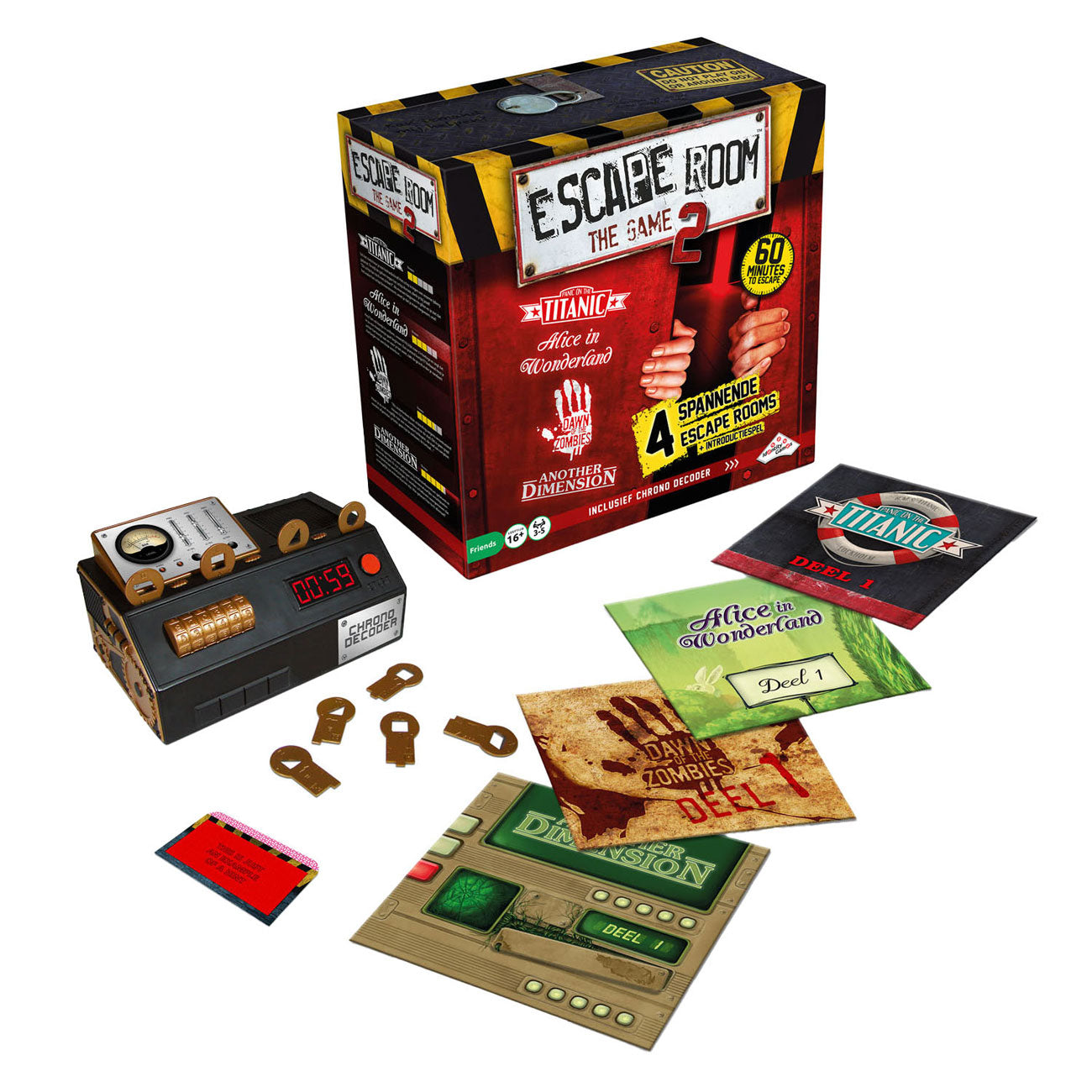 Identitätsspiele Escape Room das Spiel Basic Game