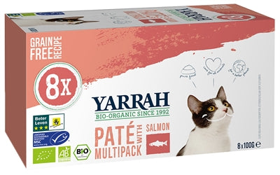 Yarrah Bio Multipack Pate Lachs Grainfree