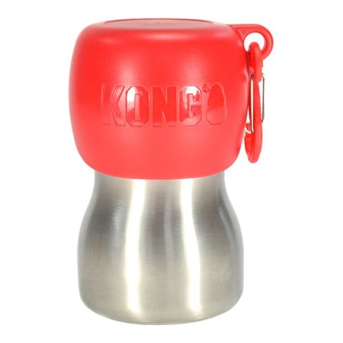 Kong H2O Trinkflasche Edelstahl rot