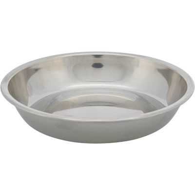 Trixie Food Bowl Katze Melamin Edelstahl weiß