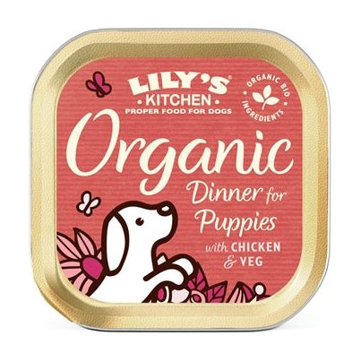 Lilys Küchenhund Welpe Bio -Abendessen
