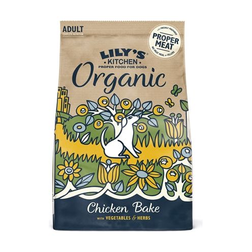 Lilys Küchenhund Erwachsener Bio -Hühnchen backen