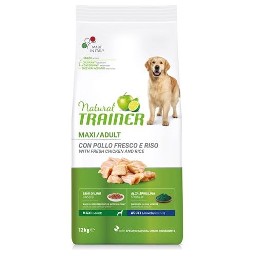 Natural Trainer Hund Maxi Erwachsener Hühnerreis