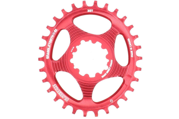 Schwarzliebe - - Ketten -Top Snoggletooth Oval Sram Spline 30 6mm Offsetrot