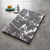 Ridder Ridder Badezimmer Matte 90x60 cm grau und weiß