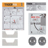 Tiger Tiger Fixierungsmaterial Tigerfix Typ 1 Metall 398730046