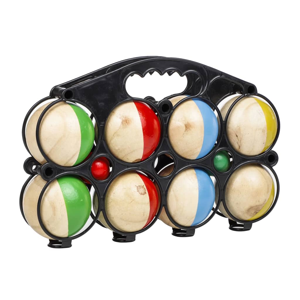 Hallo Hi 10-teilig Jeu de Boulesset Wood