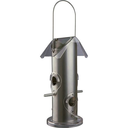 Trixie Voerdispenser Metall Kunststoff Silber
