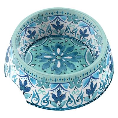 Tarhong Food Bowl Hund Gibraltar Melaminblau
