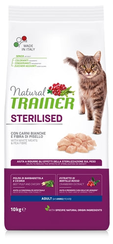 Natürliches Trainer Katze sterilisiertes weißes Fleisch sterilisiert