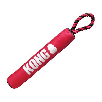 Kong Signature Stick mit Seil Red Black
