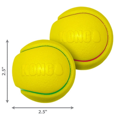 Kong Squezz TPR Tennisball Yellow Asorti