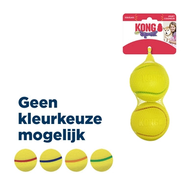 Kong Squezz TPR Tennisball Yellow Asorti