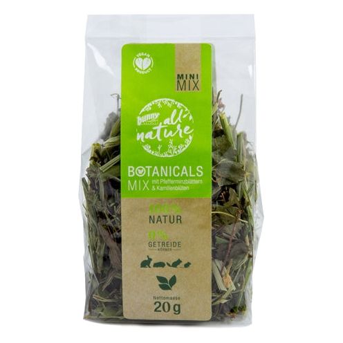Bunny Nature Botanicals Mini Mix Pfeffermint Magazin Kamille Blossom