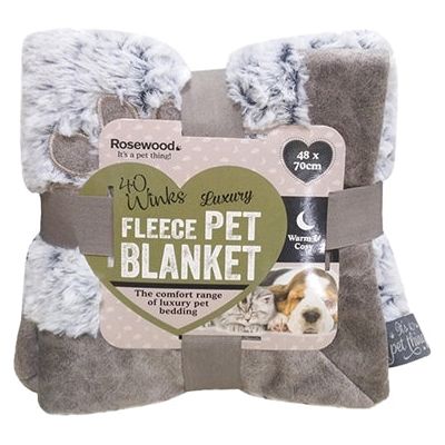 Rosewood Luxus Fleece Decke
