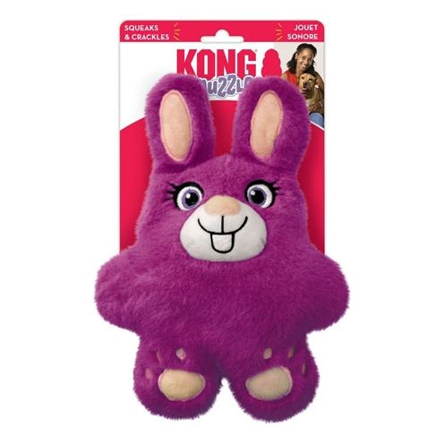 Kong schnüffelt Bunny