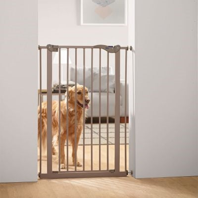 Savic Dog Barrier Locking -Zaun mit kleiner Türgrau