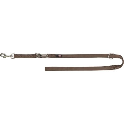 Trixie Dog -Leinen einstellbare Premium Zwei -Layer -Braun