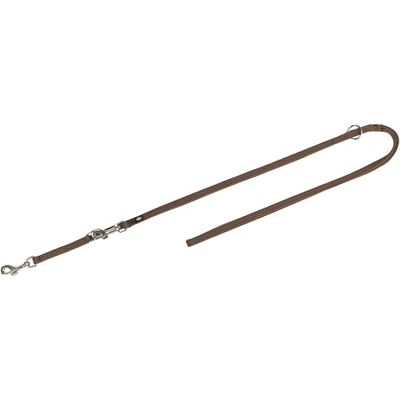 Trixie Dog -Leinen einstellbare Premium Zwei -Layer -Braun