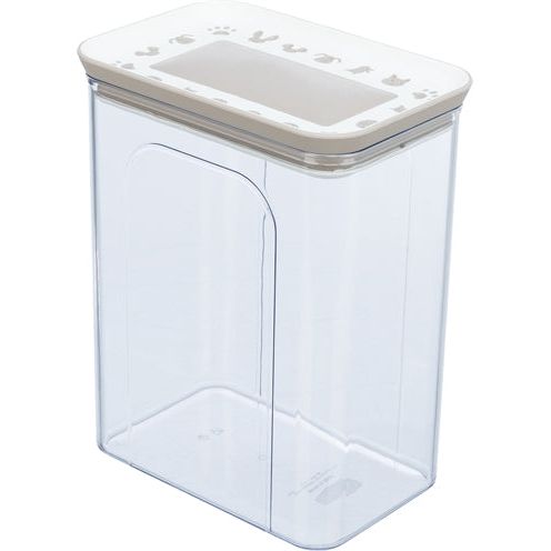 Trixie Stock Jar Plastik transparent weiß