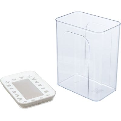 Trixie Stock Jar Plastik transparent weiß