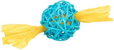 Trixie setzte Rattankugeln mit Papierbandsorti