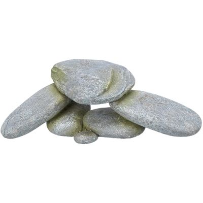 Trixie Stone Plateau Polyesterhars Grau