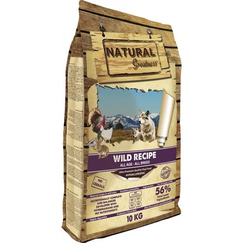Natürliche Größe wildes Rezept