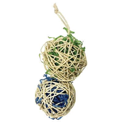 Happy Pet Wicker Ballen Asorti