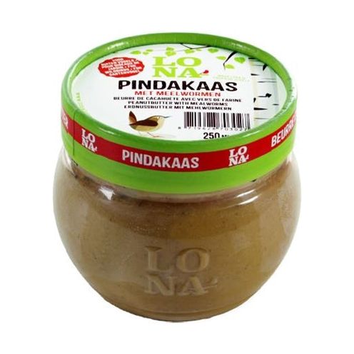 Lona Erdnussbutter mit Mehlwürmern