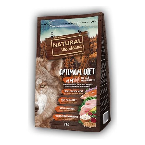 Natürliche Waldland optimale Mini mittlere breite Diät