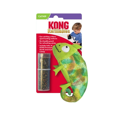 Kong Kameleon mit Katzenfisch nachfüllbar