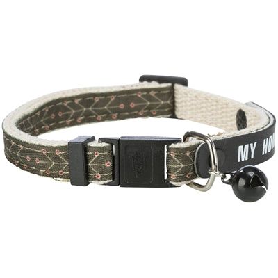 Trixie -Kragen kat mein Zuhause Olive Green
