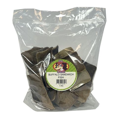 Petsnack Buffalo Sandwich Fisch