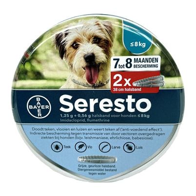 Bayer Seresto Flohbrandhund zeichnet