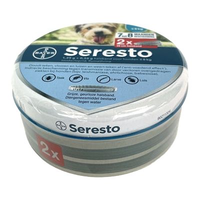 Bayer Seresto Flohbrandhund zeichnet